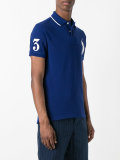 embroidered logo polo shirt 