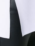 micro crepe crew neck sweater  