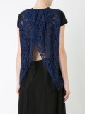 open back lace T-shirt