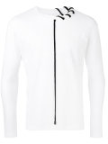 drawstring detailed top