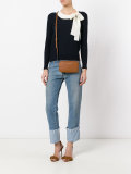 zipped crossbody bag