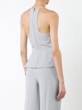 pleated trim top