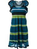 stripe knit dress