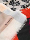 mix print scarf