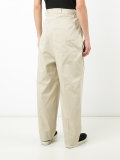 pleated front trousers