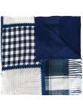 checked scarf