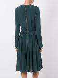 pleated dress
