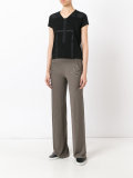 panelled pocket trousers