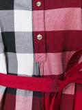 house check shirt dress