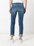 light-wash slim-fit jeans