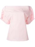 ruffle trim blouse 
