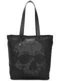 skull tote bag