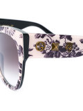 GG arm cat eye sunglasses