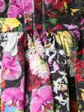 floral print flared dress