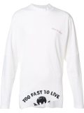 'Too Fast To Live'罗纹T恤