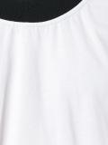 contrast collar top