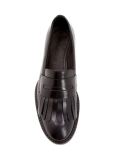fringed loafers