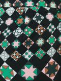 geometric print trousers