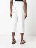 cropped trousers