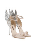 angel wing stiletto sandals