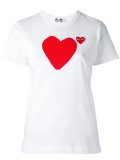 'heart'印花T恤