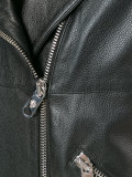 leather gilet 