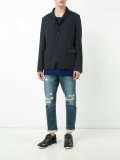 two button blazer 