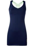 embroidered back tank top