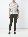 printed blouse