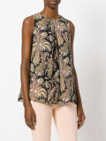 floral print top