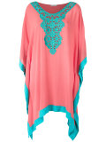 lace detail beach dress