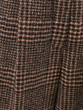 checked tweed trousers