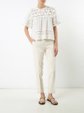 fringe detail blouse
