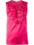 'Piano' sleeveless blouse