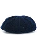cable knit beret