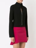 zipped blazer