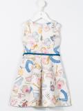 Alice in Wonderland neoprene dress