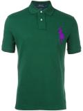 embroidered logo polo shirt 