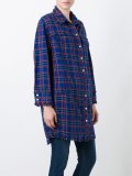 plaid loose-fit shirt