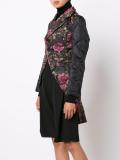 floral print blazer