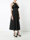 ruffled maxi dress