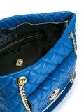 heart quilted tote bag