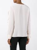 ruffle sleeved blouse