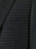 checked blazer