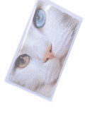 猫印花耳环