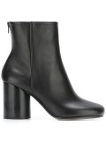chunky heel ankle boots