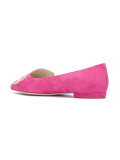 Magenta ballerina shoes 
