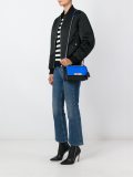 logo plaque shoulder bag