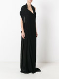 single back strap gown