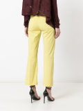 bootcut cropped jeans